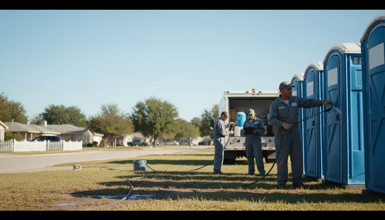 Long-Term Portable Toilet Rental in Sanford, VA near me
